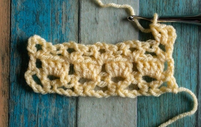 How to Crochet the Sultan Stitch Photo Tutorial