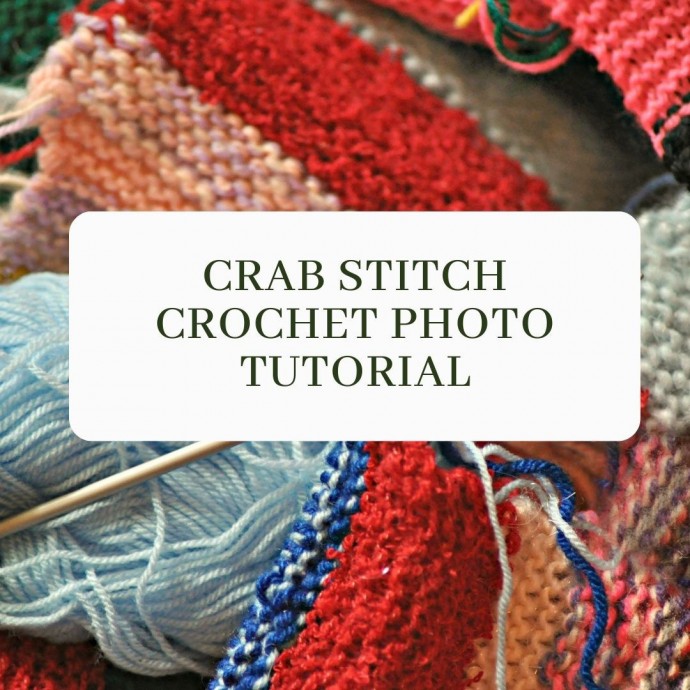 Crab Stitch Crochet Photo Tutorial