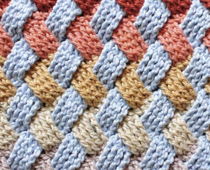 Crochet Tutorial: Basket Weave Stitch