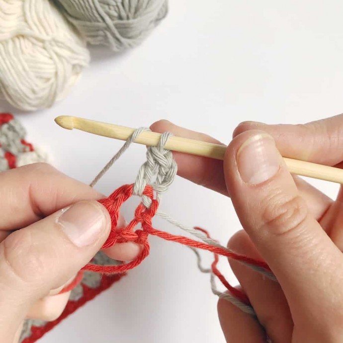 Granny Block Crochet Stitch Photo Tutorial