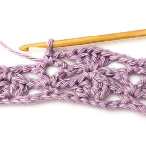 Lacy V and Double V Crochet Stitch Photo Tutorial