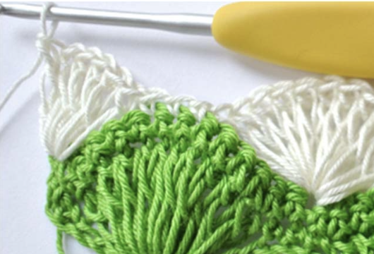 Long Loop Shell Stitch Crochet Tutorial