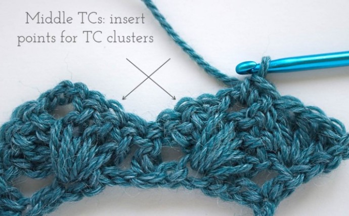 Woven Shell Crochet Stitch Photo Tutorial