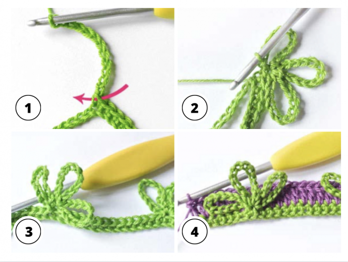 Crochet Flower Puff Stitch Crochet Tutorial