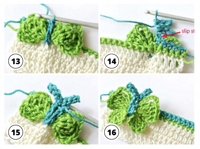How to Make the Butterfly Crochet Stitch