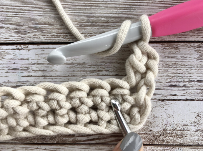 Crochet Basics: Crossed Double Stitch