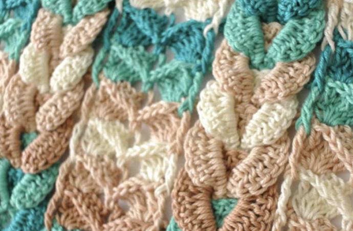 Crochet Textured Cable Stitch