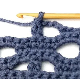 Eye Crochet Stitch Photo Tutorial