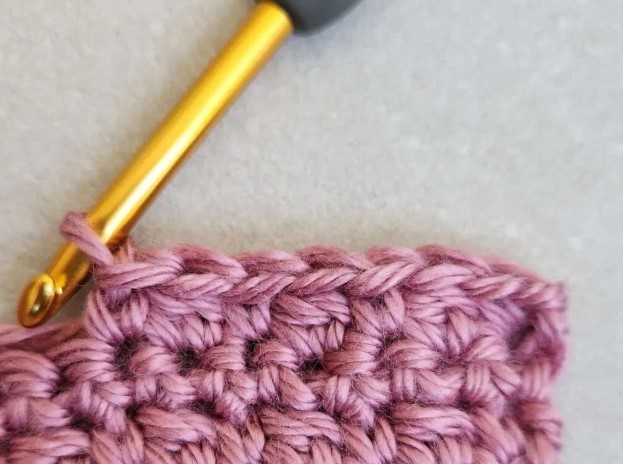 How to Crochet the Berry Stitch Photo Tutorial