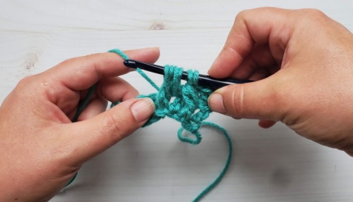 Leafhopper Crochet Stitch Photo Tutorial