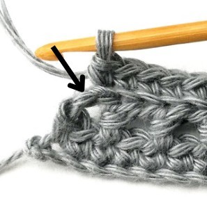 Open Ridge Crochet Stitch Photo Tutorial