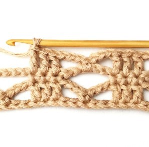 Lacy Stacked Bows Crochet Stitch Photo Tutorial