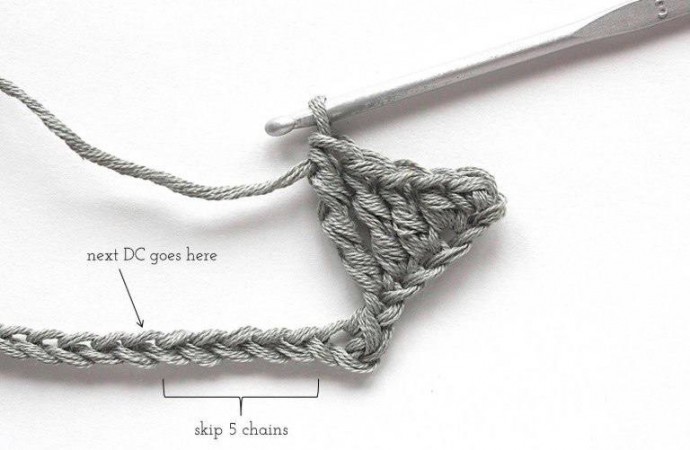 Wedged In: Wedge Crochet Stitch and Granny Square Photo Tutorial