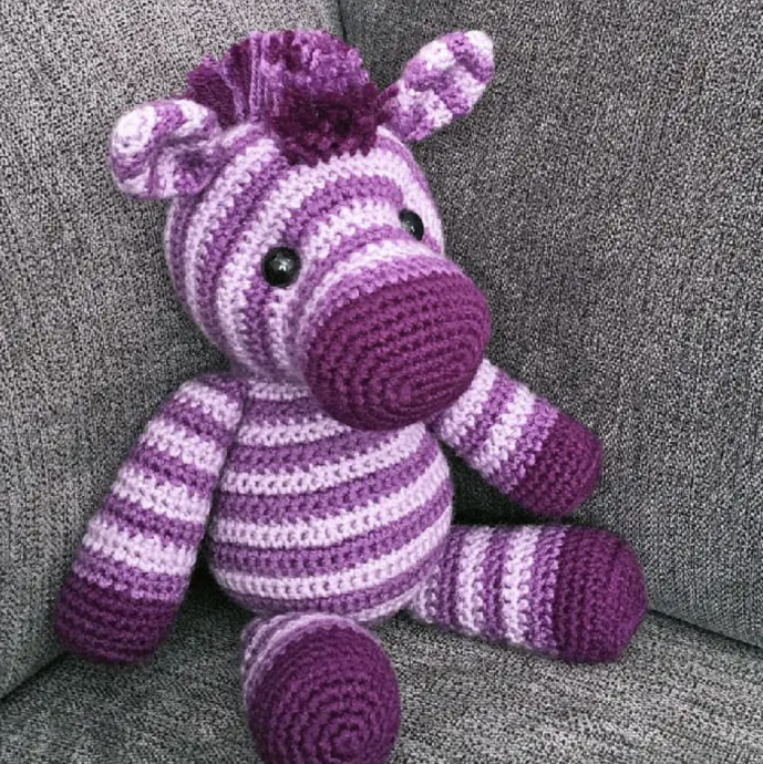 Straight Stripes For Amigurumi Projects