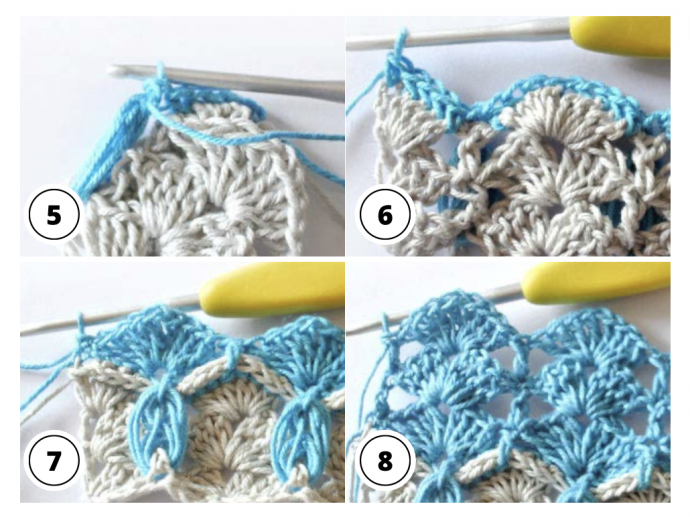 Textured Chain Crochet Stitch Tutorial