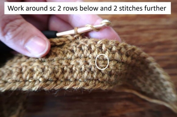 Bird Prints Crochet Stitch Photo Tutorial