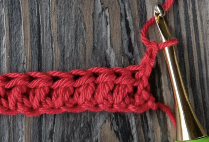 Forked Half Double Crochet Stitch Tutorial