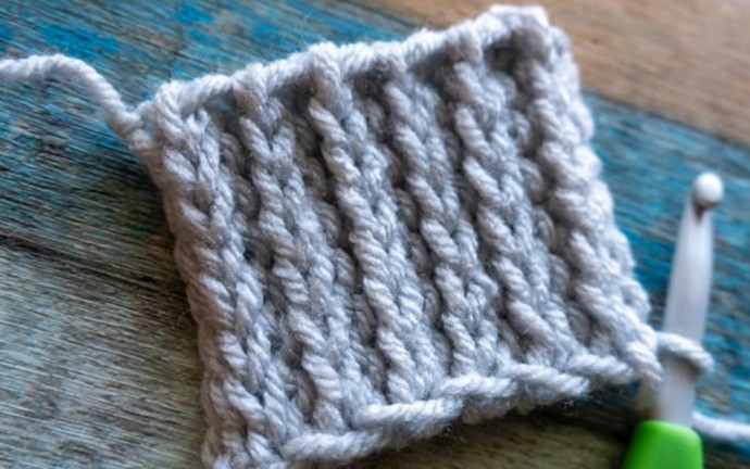 How to Crochet the Hdc Slip Stitch Ribbing Photo Tutorial