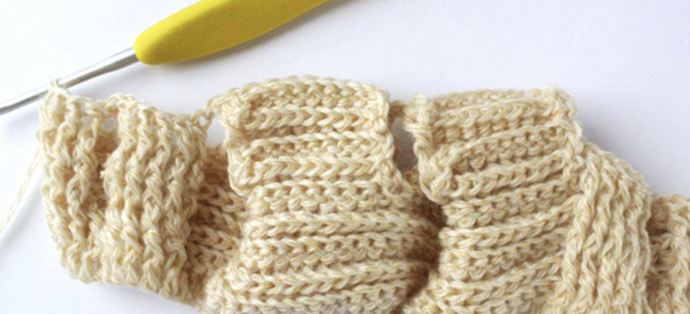 Crochet Cable Braided Stitch Tutorial