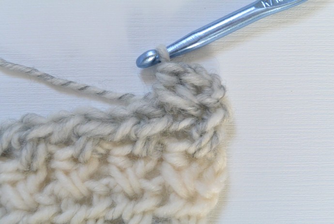 Crossed Half Double Crochet Stitch Photo Tutorial
