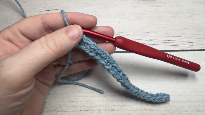 How to Crochet the Cluster Moss Stitch Photo Tutorial