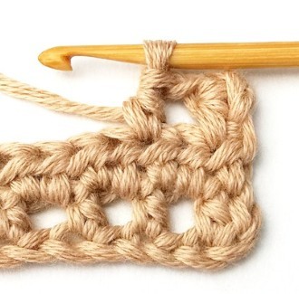 Striped Half Double Crochet Mesh Stitch Photo Tutorial