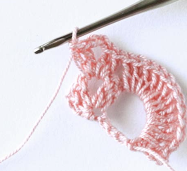The Enchanting Crochet Rebecca’s Fan Lace Stitch