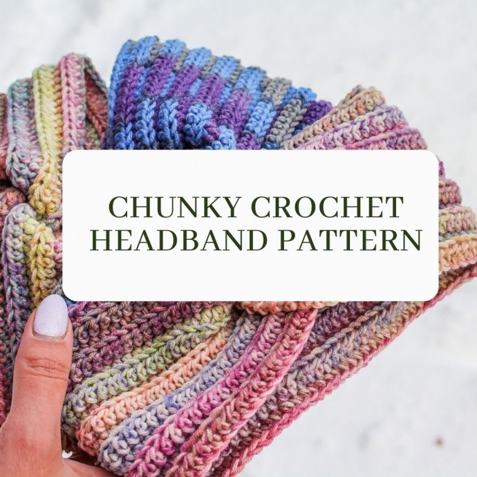 Chunky Crochet Headband Pattern