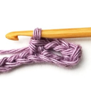 Striped Picot Mesh Crochet Stitch Photo Tutorial