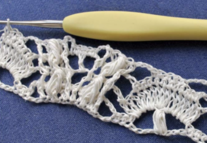 Crochet Textured Lace Stitch: A Delicate Fusion of Elegance and Texture