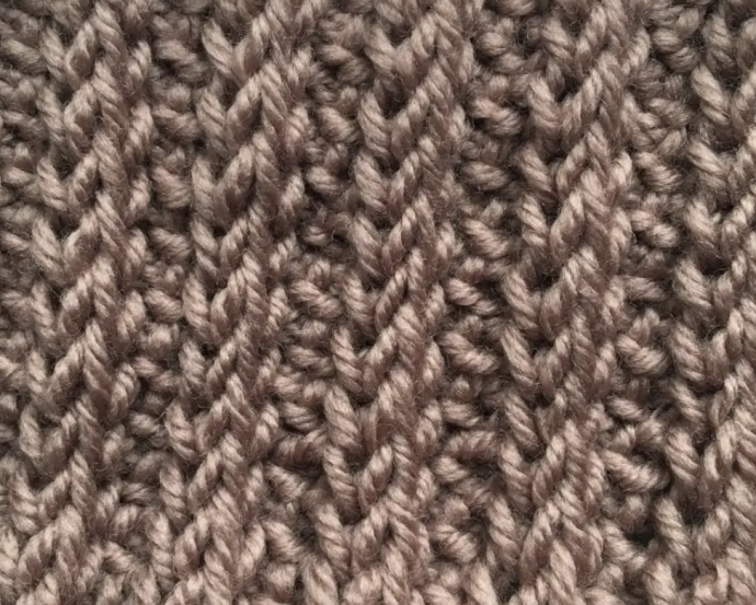 Tunisian Crochet Ribbing Photo Tutorial