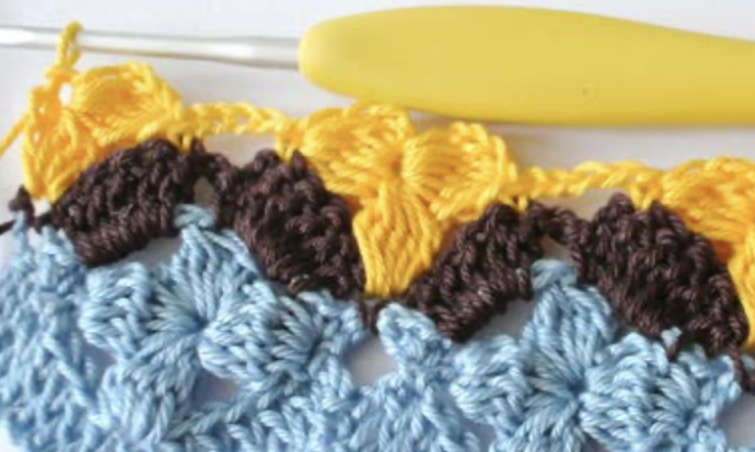 Flower Stitch Crochet Tutorial