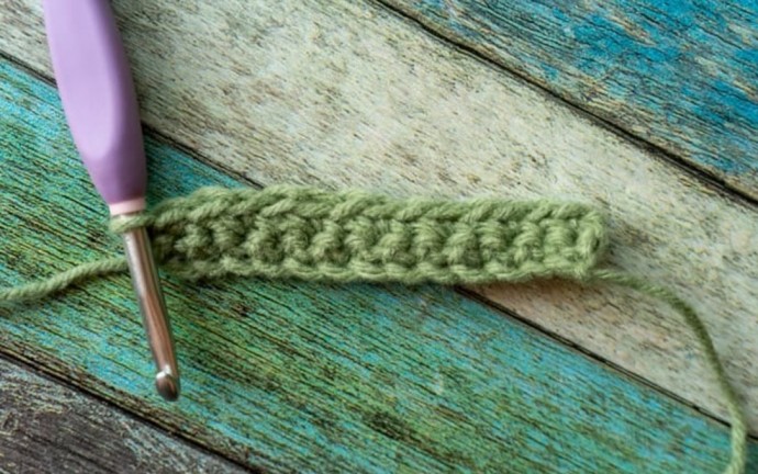 How to Crochet the Double Moss Stitch Photo Tutorial