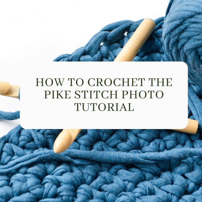 How to Crochet the Pike Stitch Photo Tutorial
