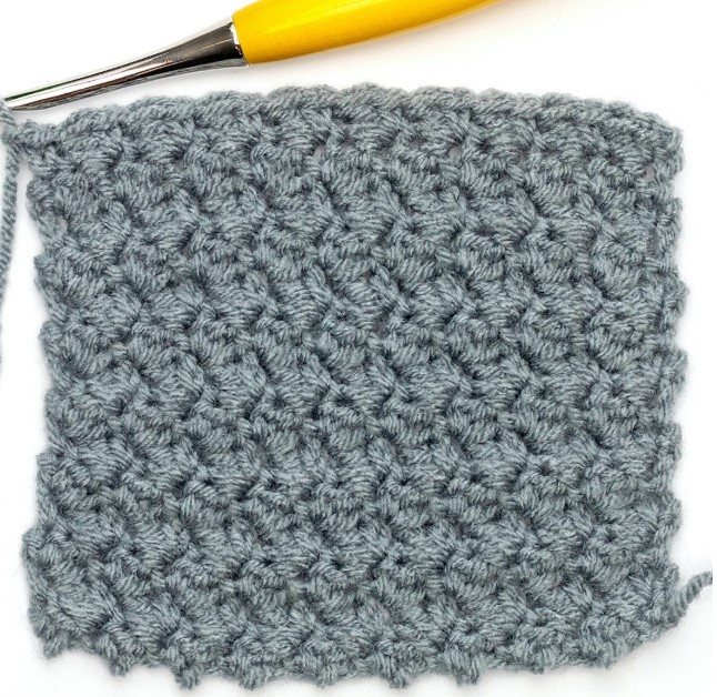 How to Crochet the Thicket Stitch Photo Tutorial