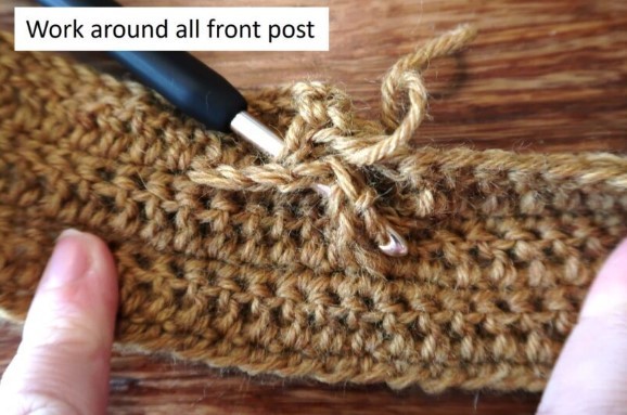 Bird Prints Crochet Stitch Photo Tutorial