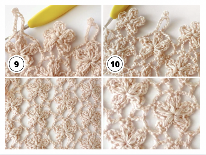 Crochet Tutorial: Flower Stitch