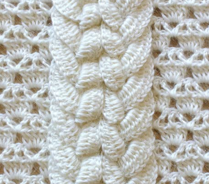 Crochet Cable Stitch Tutorial