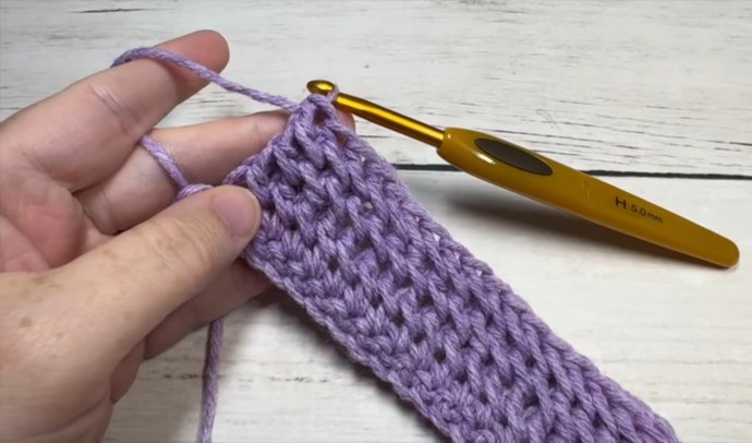 How to Crochet the River Stitch Photo Tutorial