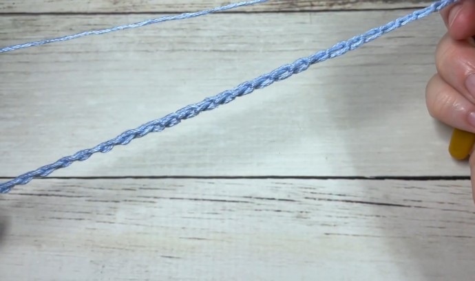 How to Crochet the Slanted Brick Stitch Photo Tutorial