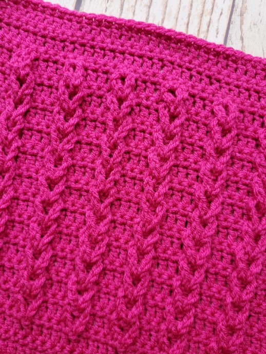 Jacob’s Ladder Crochet Stitch Tutorial