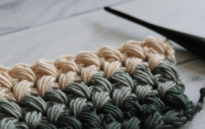 Crochet Tutorial: Braided Puff Stitch