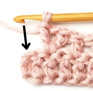 How to Crochet the Striped Boxed V Stitch Photo Tutorial