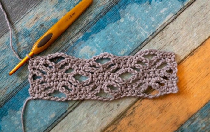 How to Crochet the Woven Lattice Stitch Photo Tutorial