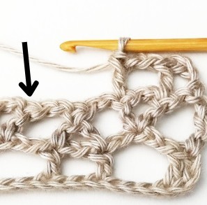 Lacy Interlocked Circles Crochet Stitch Photo Tutorial