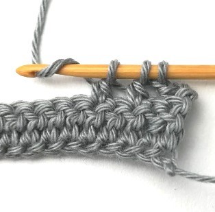 Bars and Zigzag Crochet Stitch Photo Tutorial