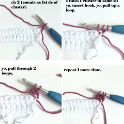 Tutorial: How to Crochet the Heart Stitch
