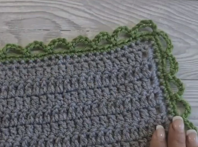 Crochet Tutorial: Easy Lacy Border