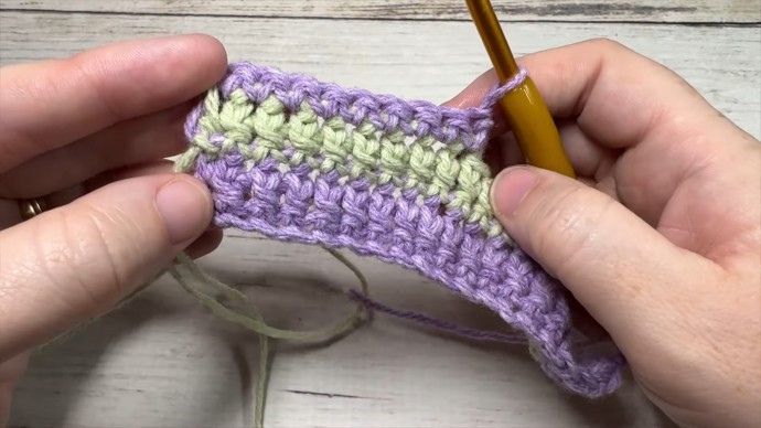 How to Crochet the Candy Stripes Stitch Photo Tutorial
