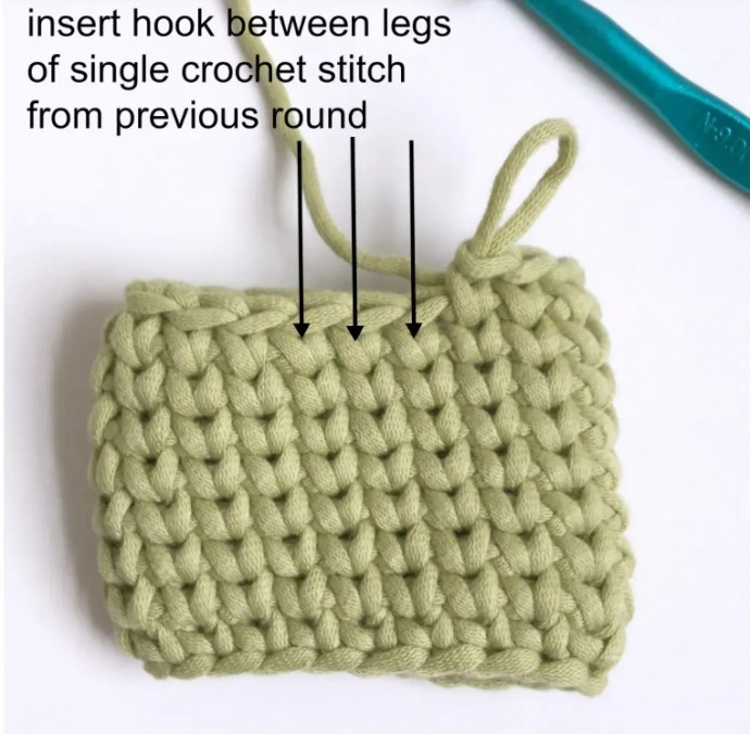 How to crochet the “Knit” Waistcoat or Center Single Crochet (csc) Stitch Tutorial